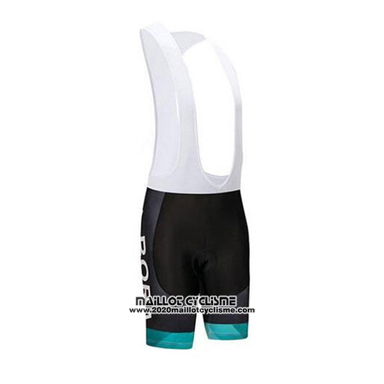 2018 Maillot Ciclismo Bora Noir et Teal Manches Courtes et Cuissard